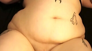 Bbw Dp, Tail Plug, Chastity Double Plugged