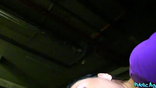 Public Agent - Pretty Woman Takes A Mouthful Of Stranger's Sperm For A Free Phone 2 - Evelyn Black