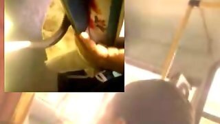 Metiendo Dedos And Intento Upskirt Casada Bus 2