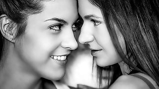 Spanish Carolina Abril And Her Ukrainian Girlfriend