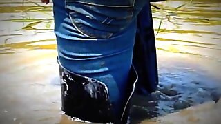 Sexy Muddy Long Boots!!!
