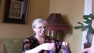 Two Hot Grannies And Ladyboy