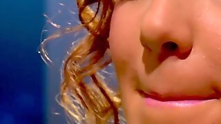 Busty Sluts In Sexy Lingerie Lick Each Other's Body On The Floor