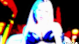 Spunky Blonde Nymph With Fine Ass Gets Sodomized By The Water