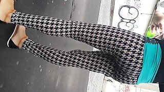 Woman In Pattern Leggings (part 2)
