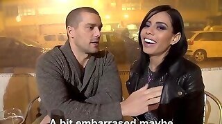 Street Audition With Big Tits Canela Skin
