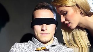 Slut Gets Jizzed In 3some