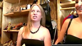 Reality Kings - Two Cute Lesbos Lick Beaver For Cash