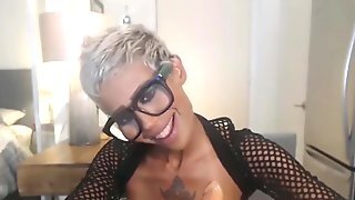 Hot Milf In Glasses Live Show
