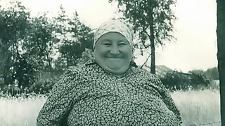 Granny Gets Huge Facial
