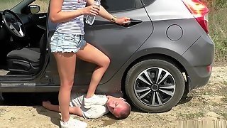 Car Crush, Shoe Licking