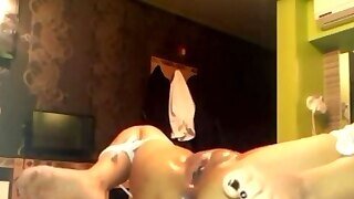 Tied Up Korean Screw Meat - Homemade Sex