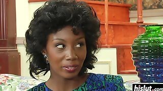Misty Stone Plays With A Dildo