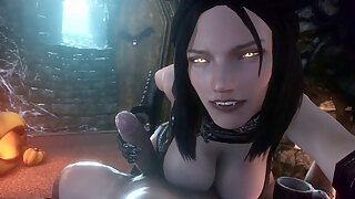 Big Boobs, Jerk, Skyrim