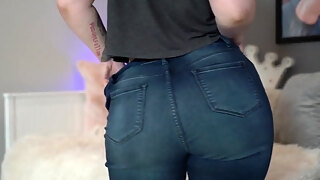 Enjoy My Rear End Steamy Solo Masturbate Video