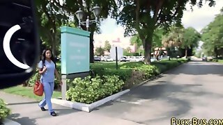 Real Ebony Cum Faced Cash