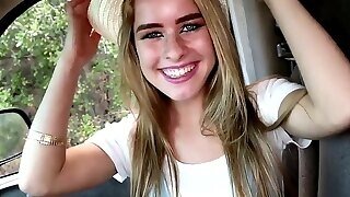 Teenslovemoney - Aspiring Actress Lilly Ford Gives Blowjob For Cash