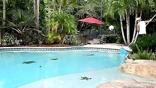 Busty Mature Seduced Lucky Latino Neighbor