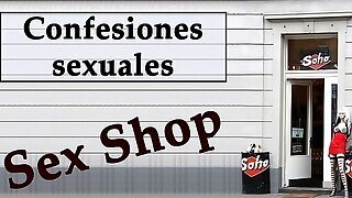 Camarera Y Propietario De Un Sex Shop. Spanish Audio.