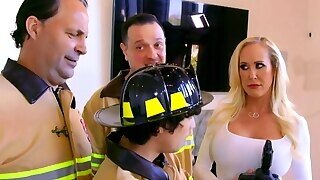 Brandi Love And The Fire Fighter