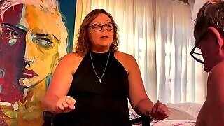 Dominatrix Mistress April Meditative Smoking