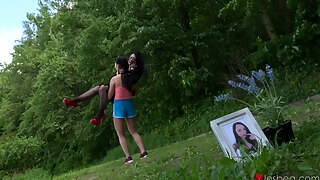 Devious Lesbian Gets Her Asian Babe And Gives Her Enforced Orgasm