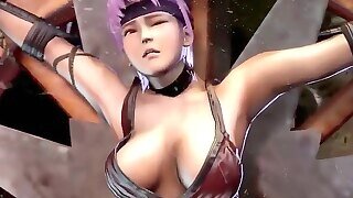Scorching Huge Breasts Babe Fucked Deeply In Gangbang