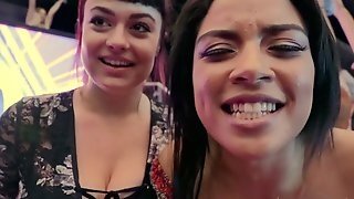 Dude Shoots A Hot Dark-haired Babe Riding His Hard Cock