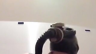 Latex Nylon Solo Fetish Wank