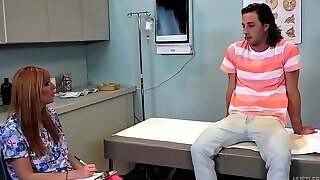 Busty Nurse, Sadie Santana Is Using Every Opportunity To Have Anal Sex With Her Patients