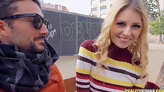 Sweet Blonde Babe Rebecca Volpetti Hardcore Porn Video