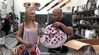 Shopping Went Wrong When This Blonde Hoe Decided To Suck Dick For New Bag