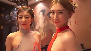 2 Chinese Girls In Pantyhose (nn)