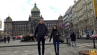 Hunt4k. Guy Needs Cash So Why Watches How His Lovely Babe