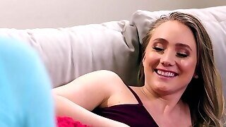Sleeping Beauty Woken Up To Do Footjob