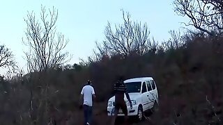 African Group Bang In Nature