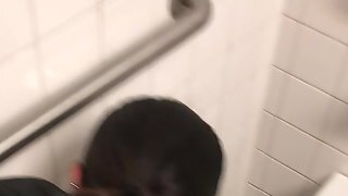 Pounding Latina In The Movie Theater Bathroom