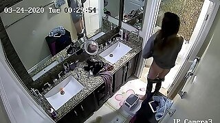 Student In The Shower