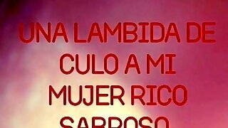 Una Lambida A Mi Mujer En El Culito Sabroso