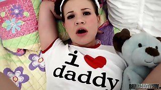 For Father's Day Play Time, She Wants Daddy's Cock