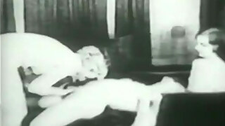 Threesome Fucking Vintage Fun