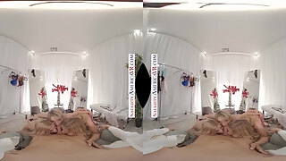 Lingerie 4some Vr - Groupsex
