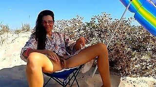 Sexy Girl Hot Adventure At Seaside Camping