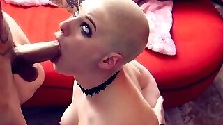 Tattooed Guy Likes To Fuck Riley Nixon, While Her Boyfriend Is Out Of Town, With Friends