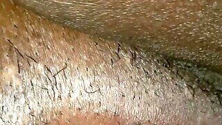 Cock Rubs Big Ebony Clit