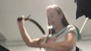Mommy Jenn Spanks Naughty Boy - Cosplay Outfit