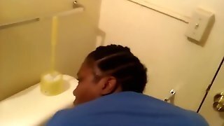 Smashing Big Girl In The Bathroom