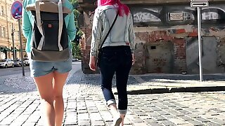 Czech Holidays - Red Haired Girl With Hot Ass