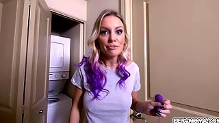 Perv Milf Caught Playing With A Coition Toy