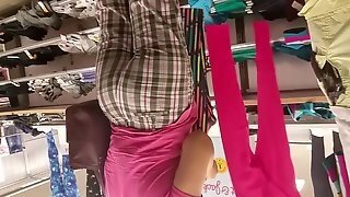 Big Booty Latina Shopping With Husband Pt.2